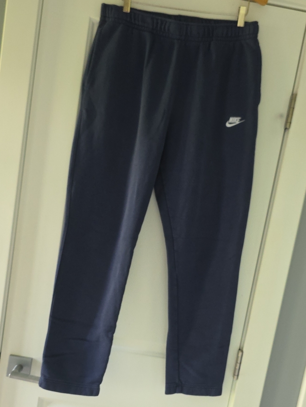 Nike Navy Blue Straight Leg Sweat Pants